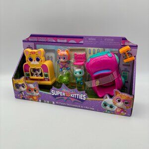 Disney Jr. Super Kitties 7 Pieces Mini Playset Figures NEW